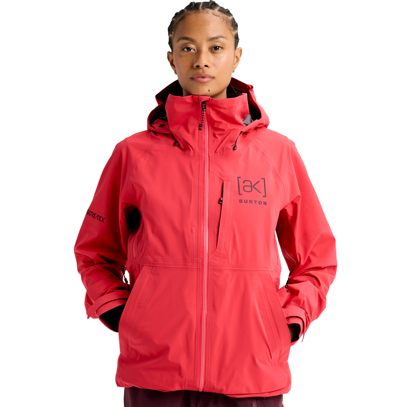 Burton Women's [ak] Kimmy Gore-Tex 3L Stretch Jacket front on model