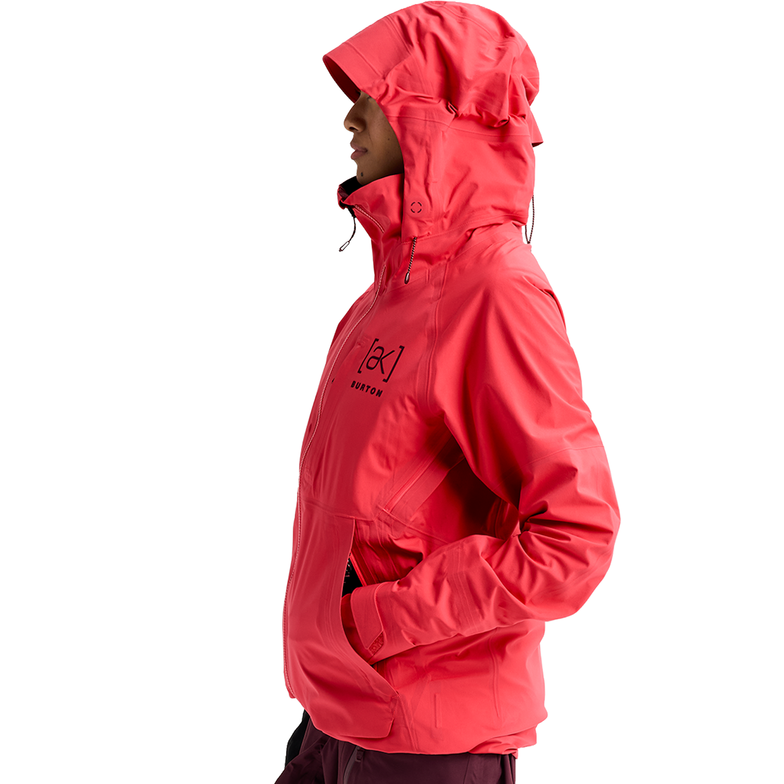Burton Women's [ak] Kimmy Gore-Tex 3L Stretch Jacket side on model