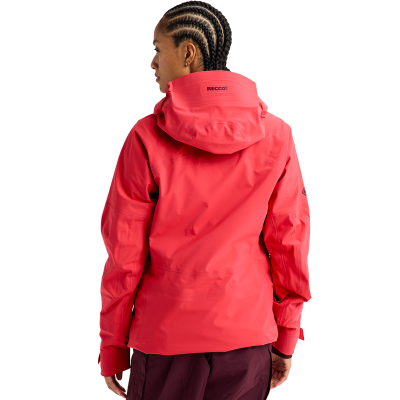 Burton Women's [ak] Kimmy Gore-Tex 3L Stretch Jacket back on model