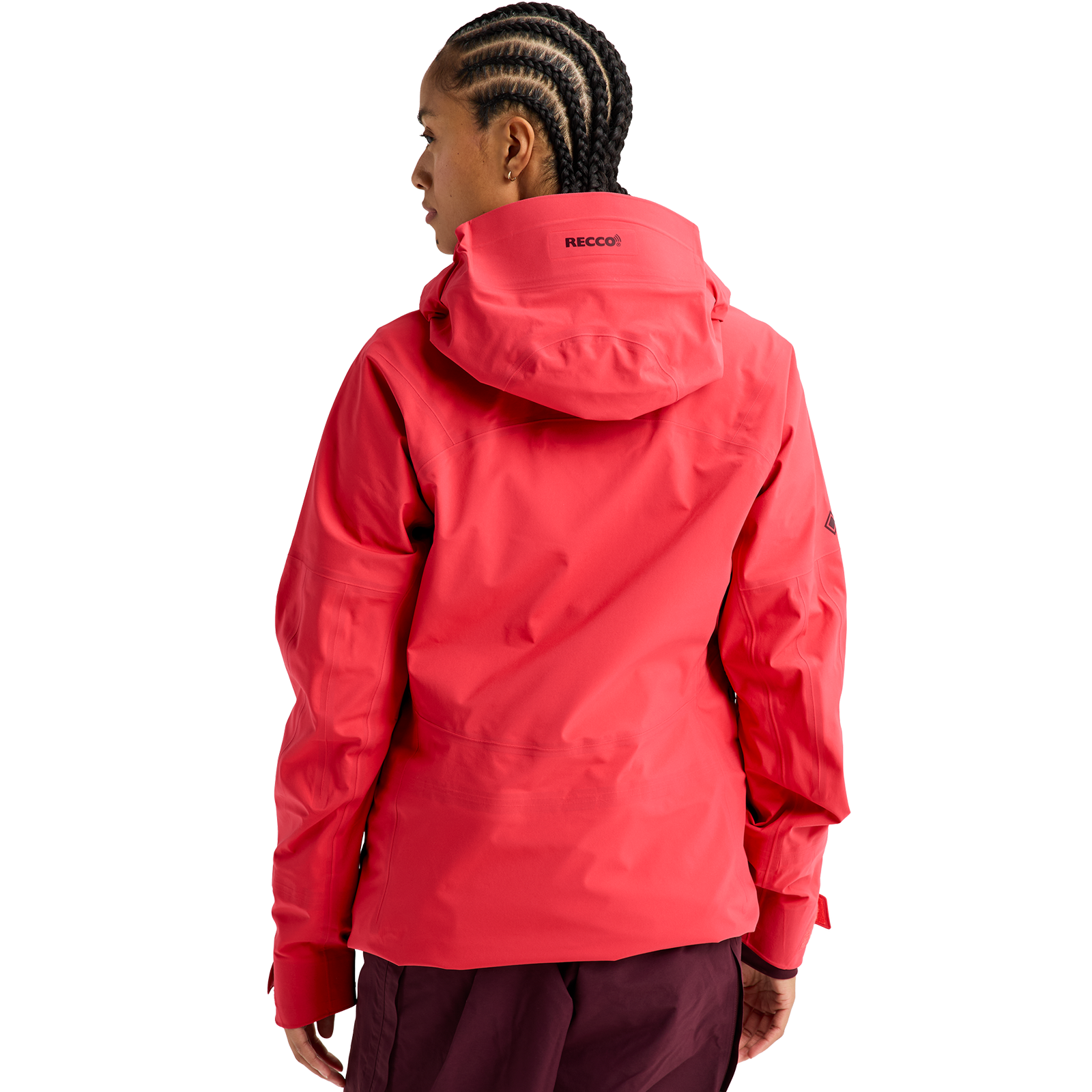 Burton Women's [ak] Kimmy Gore-Tex 3L Stretch Jacket back on model