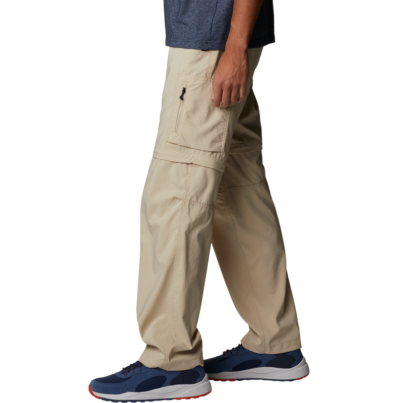 Silver Ridge Utility Convertable Pant - Long, Columbia Men's Silver Ridge Utility Convertible Pant side with zip pocket