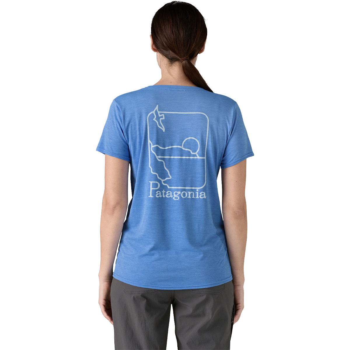 Women's Capilene Cool Daily Graphic Shirt - Waters alternate view