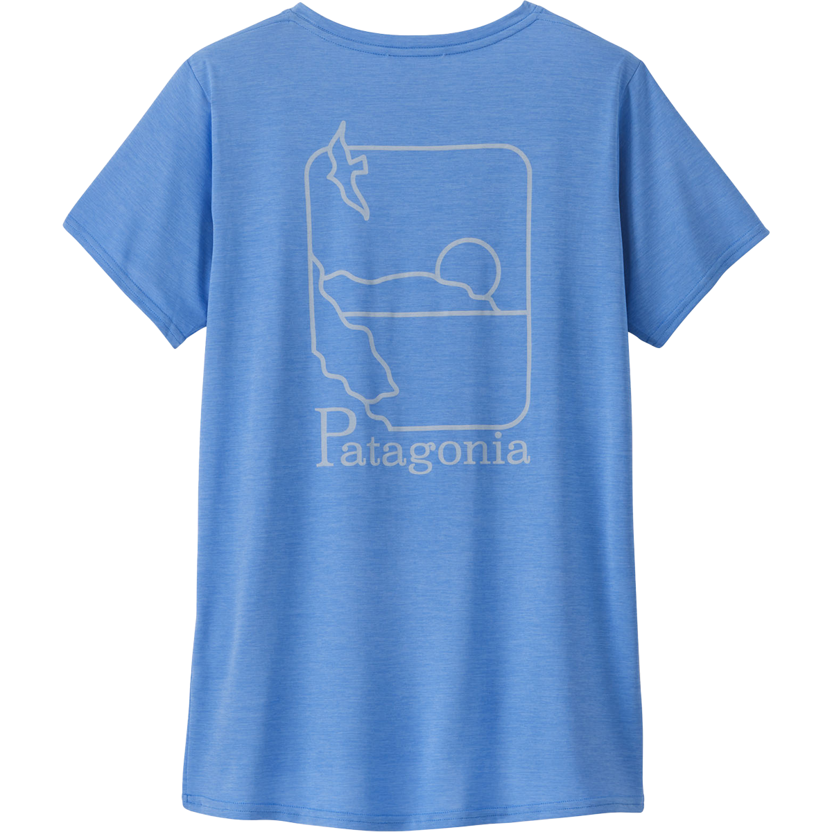 Women's Capilene Cool Daily Graphic Shirt - Waters alternate view