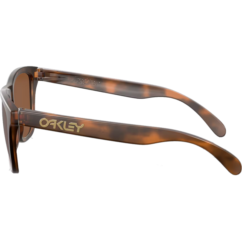 Frogskins - Matte Tortoise/Prizm Tungsten, Oakley Frogskins - Matte Tortoise/Prizm Tungsten side