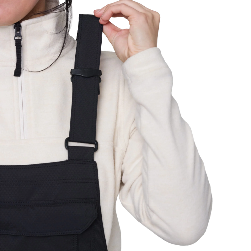 Women's Black Magic Insulated Bib, 686 Women's Black Magic Insulated Bib  front strap