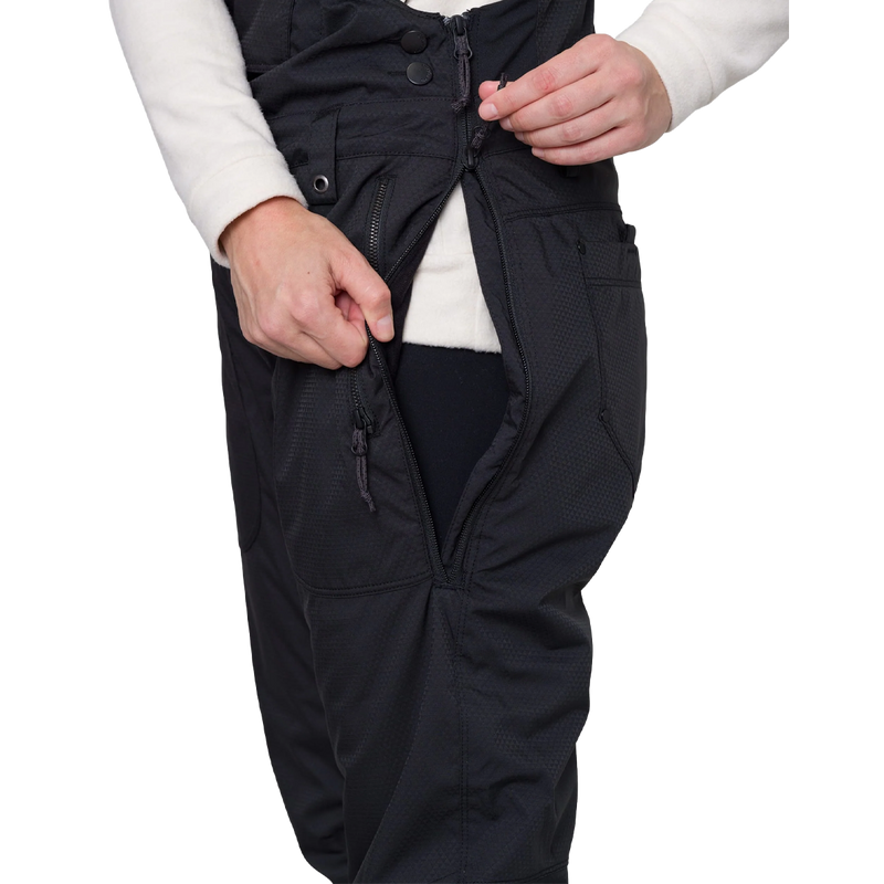 Women's Black Magic Insulated Bib, 686 Women's Black Magic Insulated Bib side