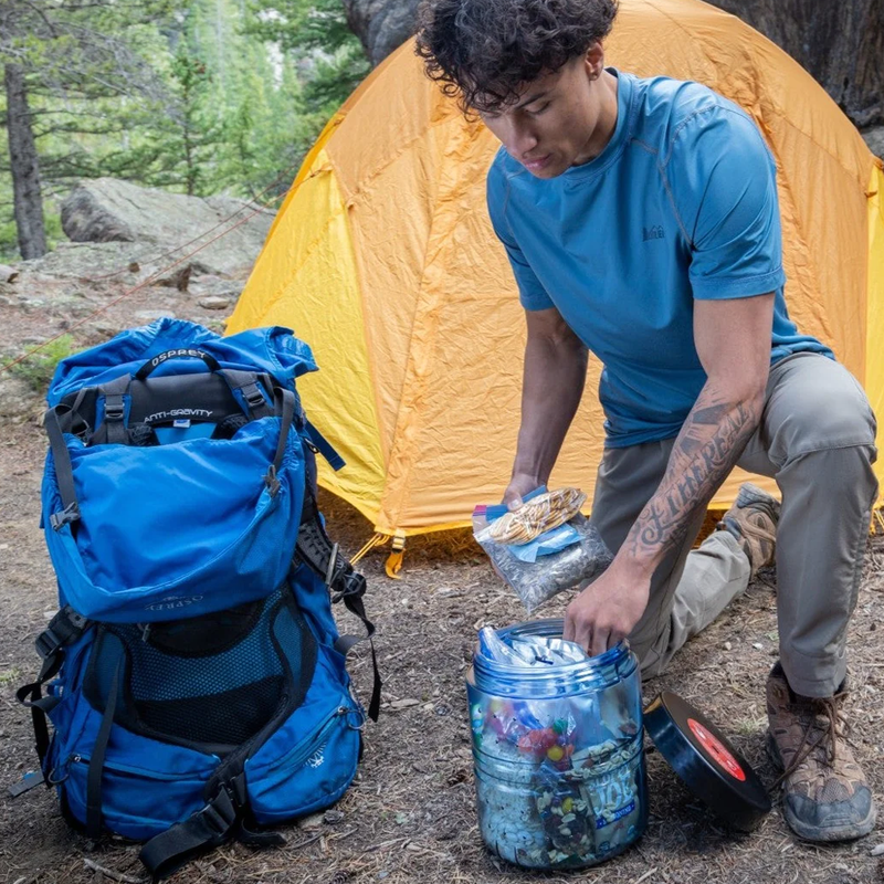 BearVault 475, BearVault 475 at camp
