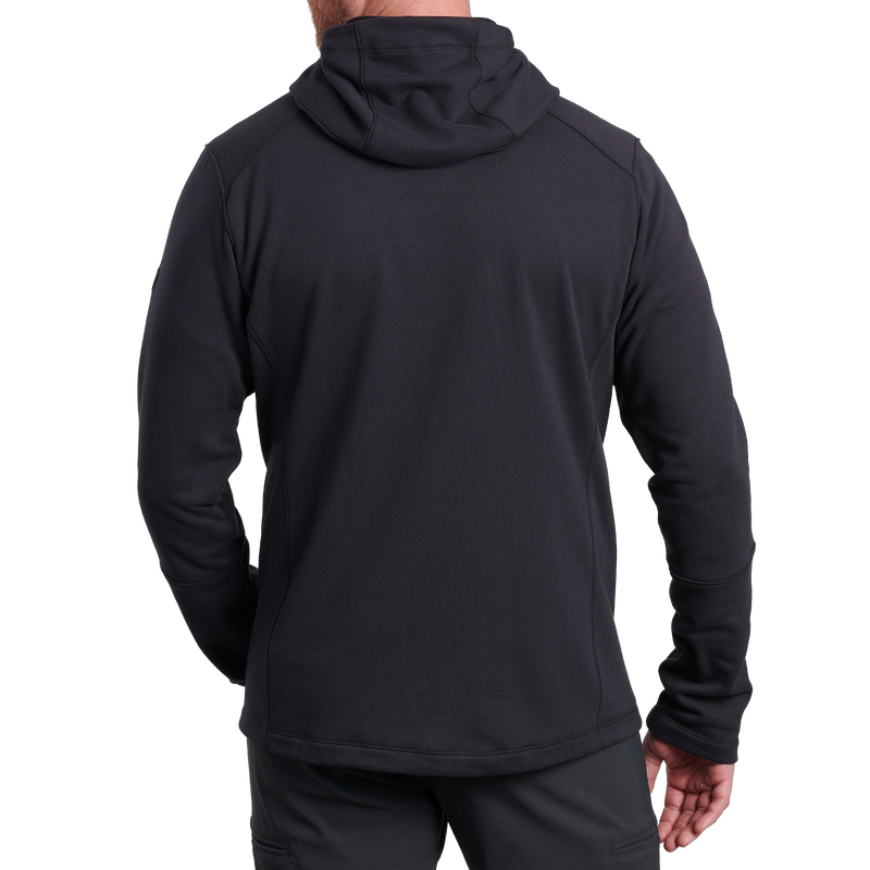 Men's Spekter Full Zip Hoody, Kuhl Men's Spekter Full Zip Hoody in BK-Black back