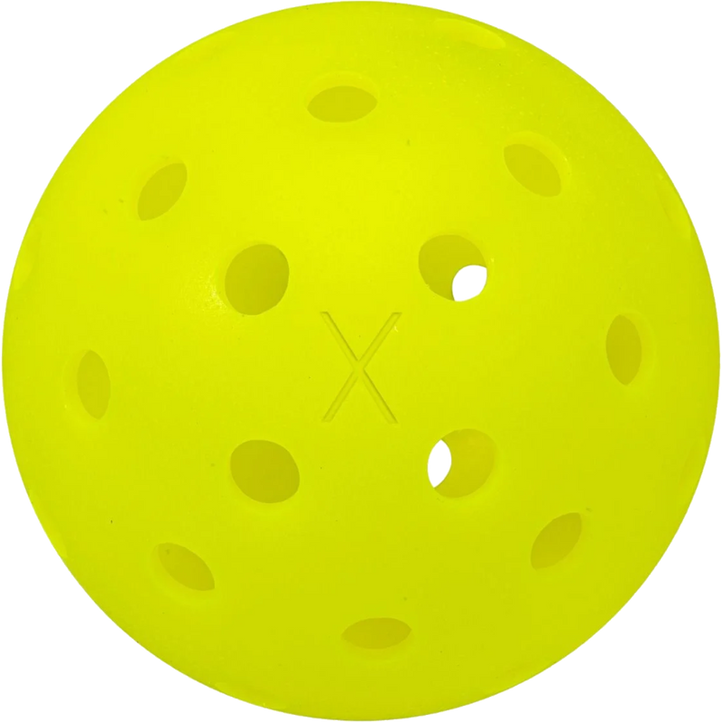 X-40 Pickleball (3 Pack), Franklin Sports X-40 Outdoor Pickleball ball detail