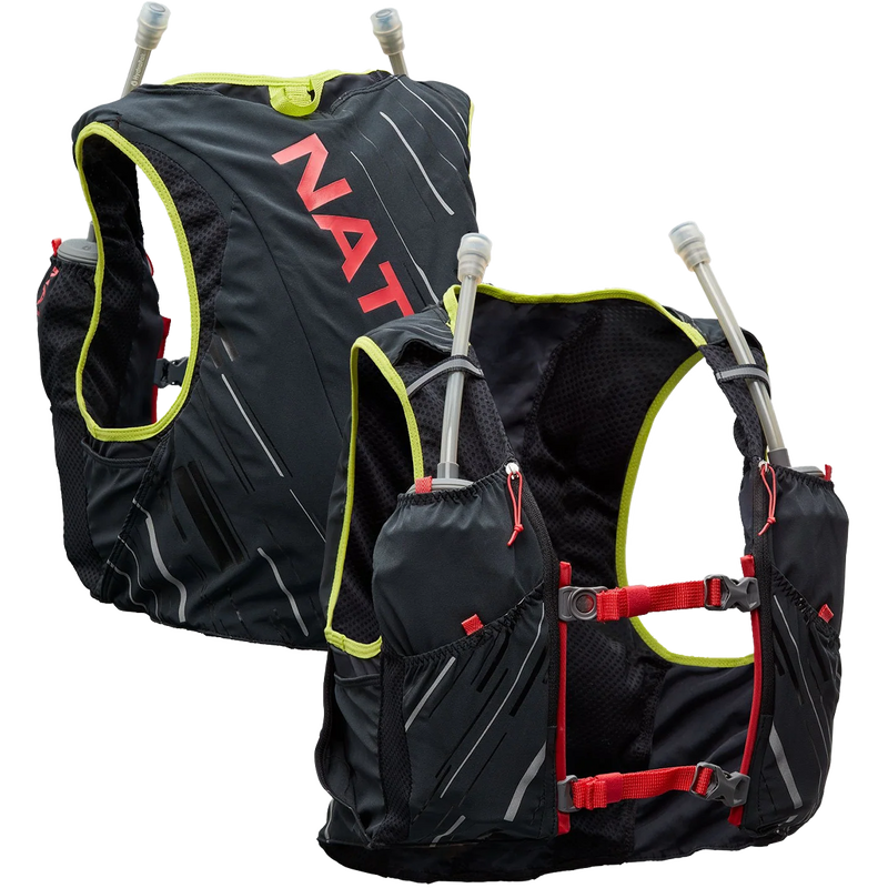 Women's Pinnacle 4L Hydration Vest, Nathan Women's Pinnacle 4L Hydration Vest front and back