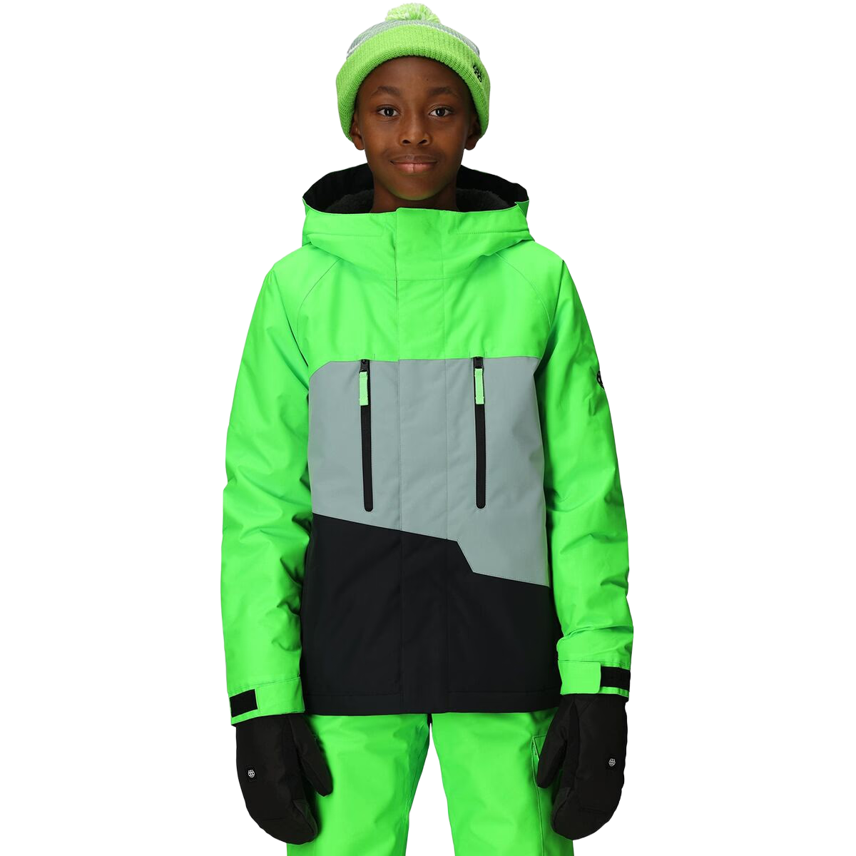 Youth Geo Insulated Jacket alternate view