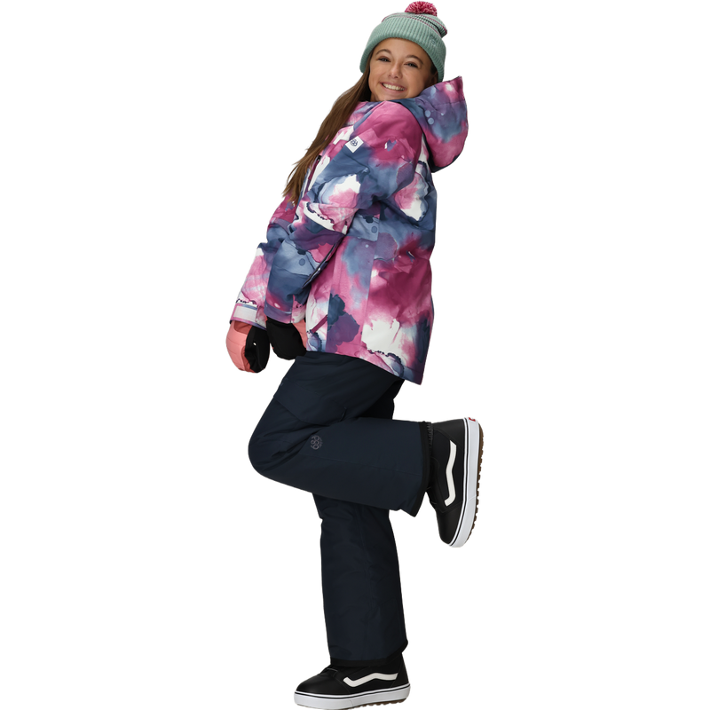 Youth Hydra Insulated Jacket, 686 Youth Hydra Insulated Jacket in VLTI Violet Ink left