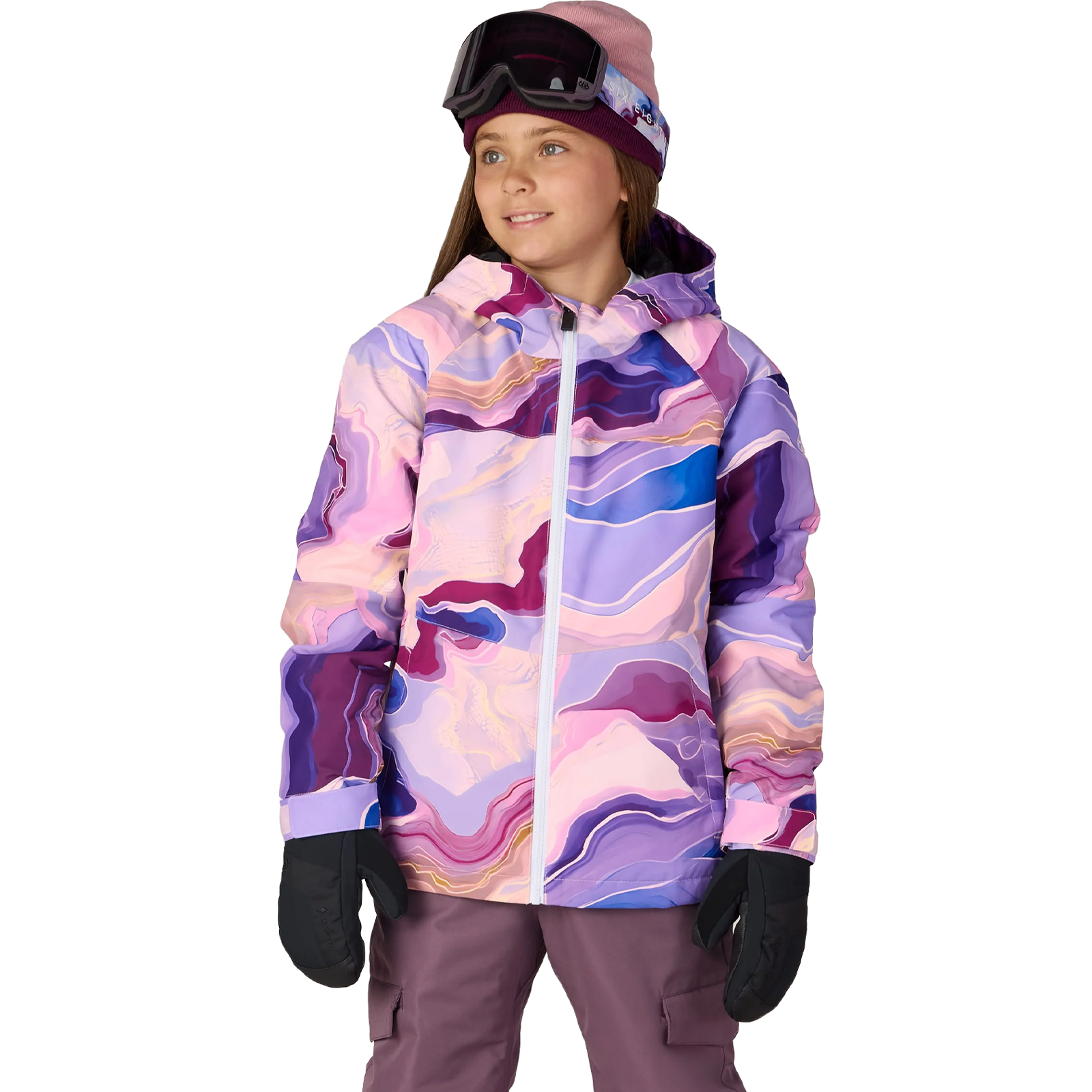 Youth Athena Insulated Jacket alternate view