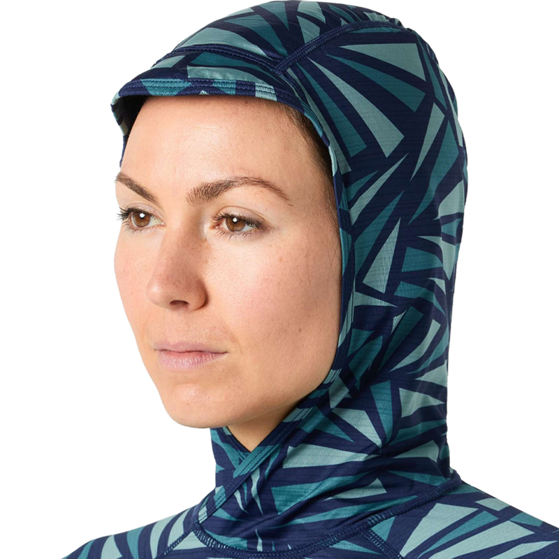 Women's UPF Deflector 2.0 Hoodie, Rabbit Women's UPF Deflector 2.0 hood
