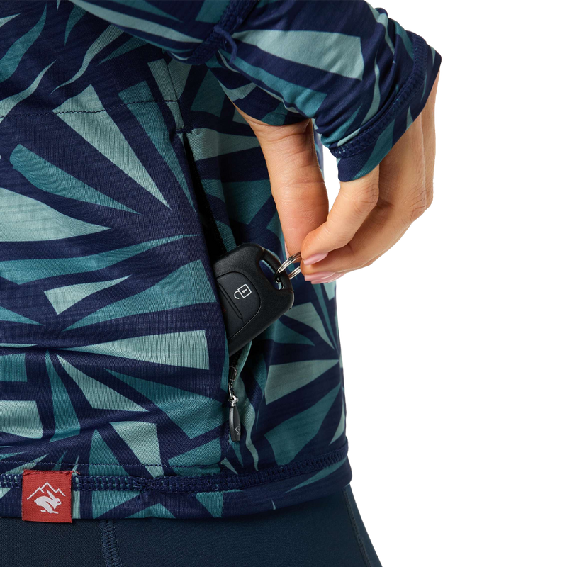 Women's UPF Deflector 2.0 Hoodie, Rabbit Women's UPF Deflector 2.0 pocket