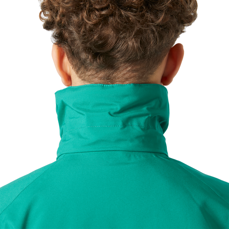Youth Jr Alpha Jacket, Helly Hansen Youth Jr Alpha Jacket collar