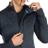 Rab Women's Graviton Jacket collar and front zipper