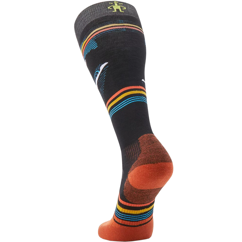 Snowboard Targeted Cushion Piste Machine OTC Socks, Smartwool Snowboard Targeted Cushion Piste Machine OTC Socks heel