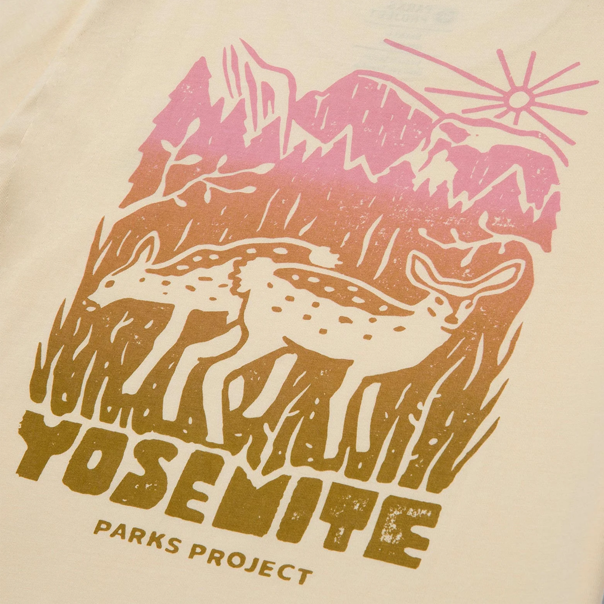 Women's Yosemite Fawns Boxy Tee alternate view