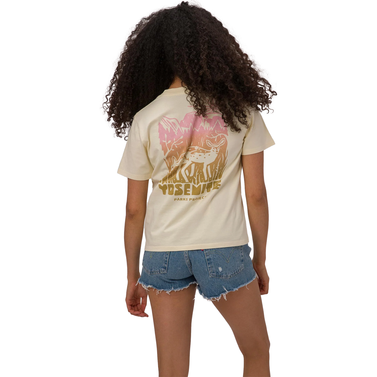 Women's Yosemite Fawns Boxy Tee alternate view