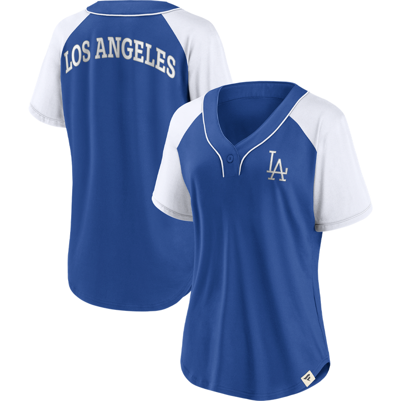 Women's Dodgers Heritage Poly League Diva, Fanatics Women's Dodgers Heritage Poly League Diva front and back
