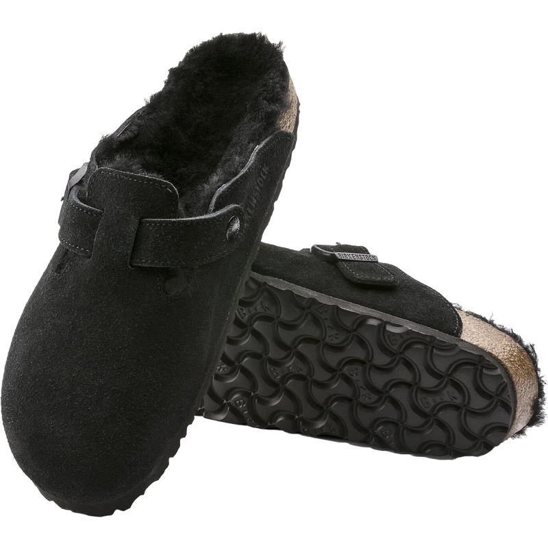 Women's Boston Clog Shearling, Birkenstock Women's Boston Clog top and bottom