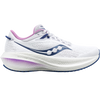 Saucony Women's Triumph 21 in White/Indigo