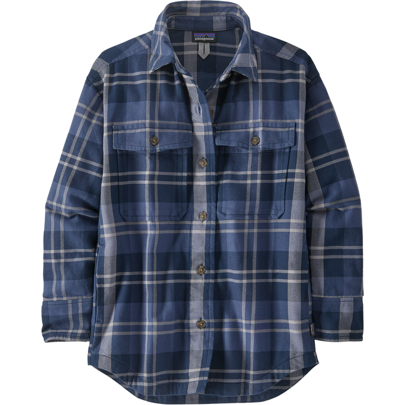 Women's Heavyweight Fjord Flannel Overshirt, Featured Image