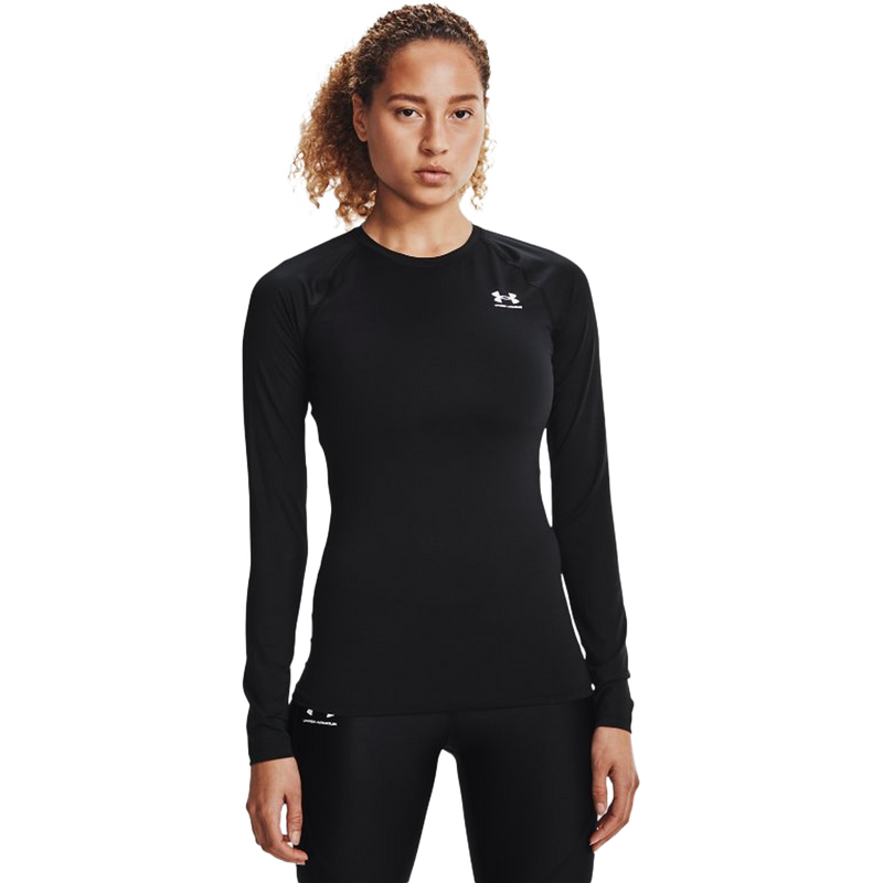 Women's HeatGear Armour Compression Long Sleeve, Under Armour Women's HeatGear Armour Compression Long Sleeve front