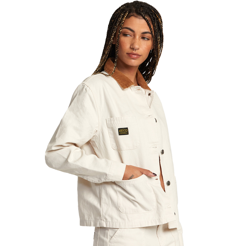 Women's Recession Chore Coat, RVCA Women's Recession Chore Coat side