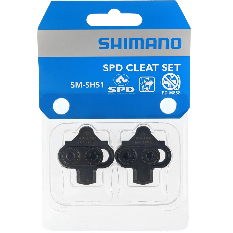 SM-SH51 Cleat Single Release w/o Nut, Shimano SM-SH51 Cleat Single Release w/o Nut in packaging