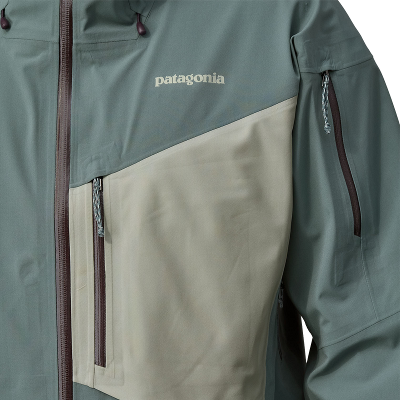 Men's SnowDrifter Jacket, Patagonia Men's SnowDrifter Jacket chest zip