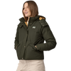 Patagonia Women's Downdrift Jacket in PNGR-Pine Needle Green front