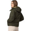 Patagonia Women's Downdrift Jacket in PNGR-Pine Needle Green back