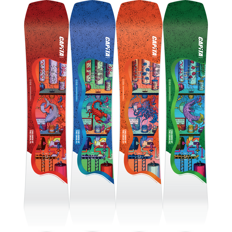 Youth Children Of The Gnar, CAPiTA Youth Children Of The Gnar 2024 graphics