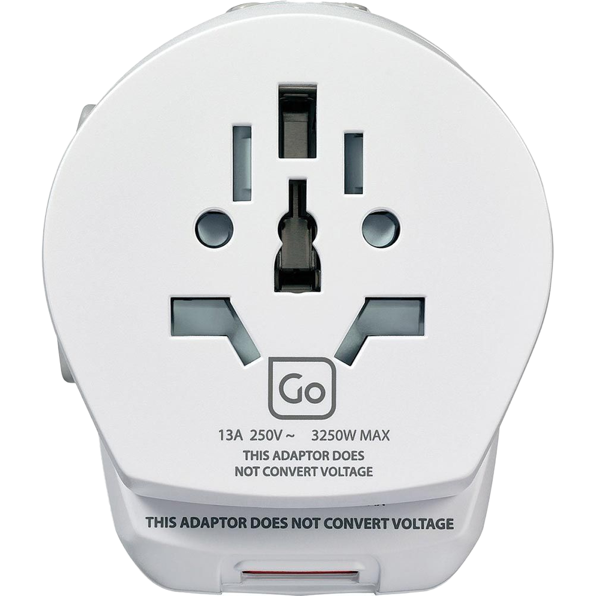 Worldwide Grounded Adaptor USB alternate view