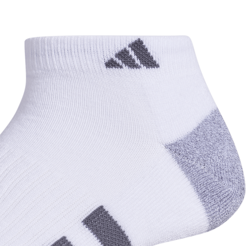Women's Cushioned 3.0 Low Cut 3-Pack, adidas Women's Cushioned 3.0 Low Cut logo