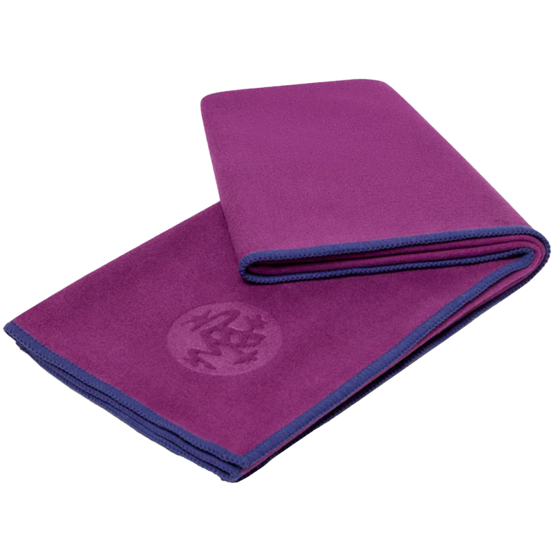 Equa Yoga Hand Towel, Manduka Equa Yoga Hand Towel folded