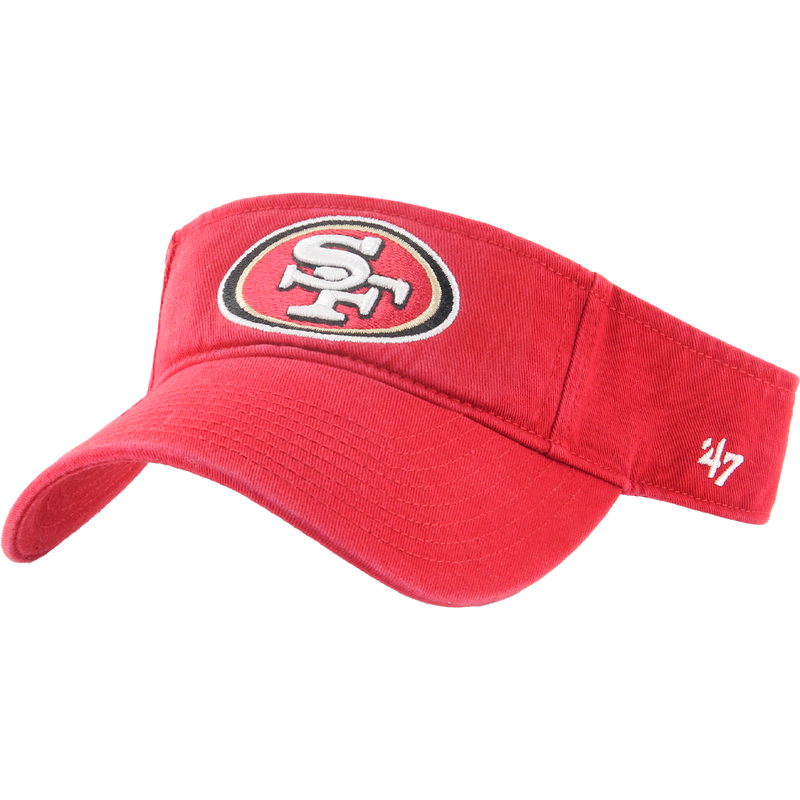 49ers 47 Clean Up Visor, Featured Image