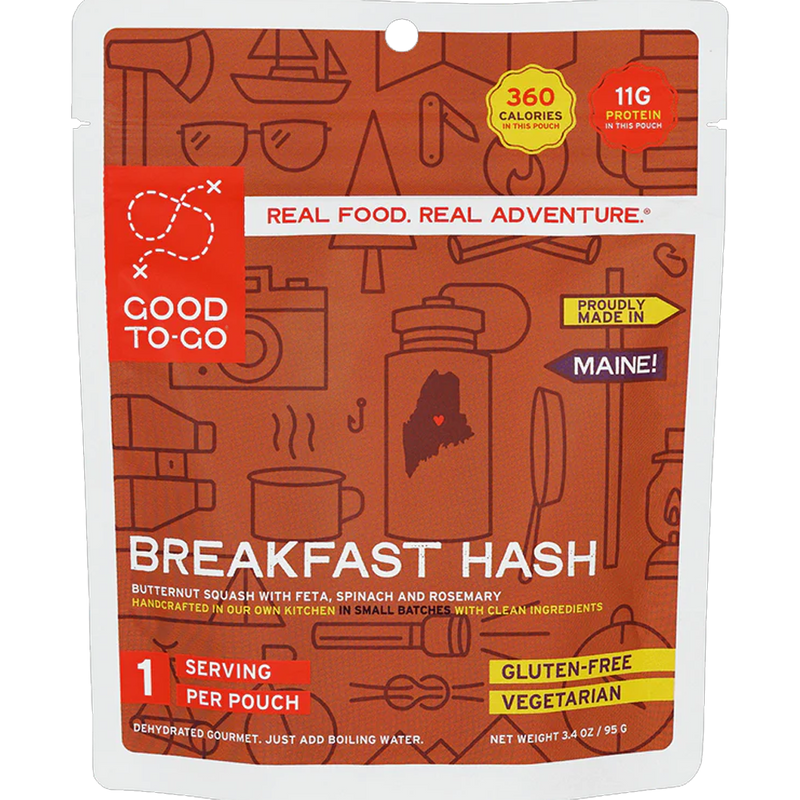 Weekender Variety Pack - Chicken Pho/Breakfast Hash/Cuban Rice Bowl, Good To-Go Breakfast Hash (1 Serving)
