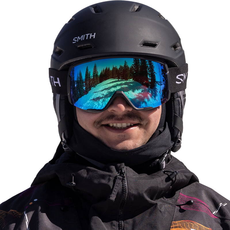 Mission MIPS Round Contour, Smith Sport Optics Mission MIPS Round Contour Fit on model