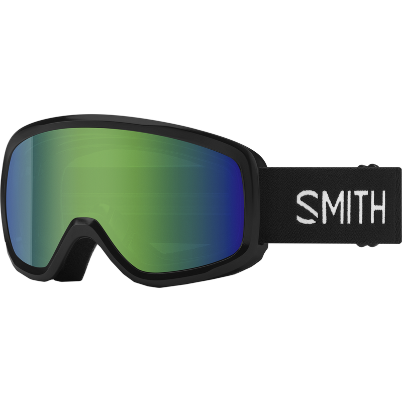 Smith Sport Optics Snowday in Black + Green Sol-X Mirror