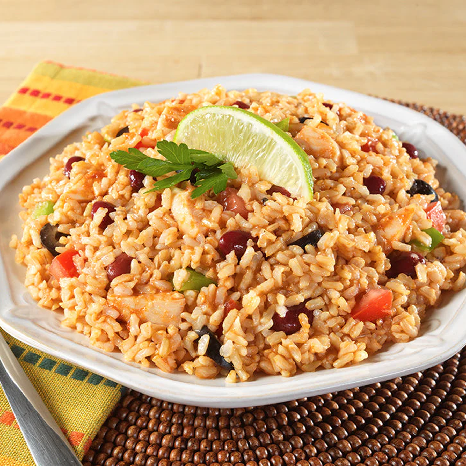Mexican Style Adobo Rice & Chicken (2 Servings) alternate view