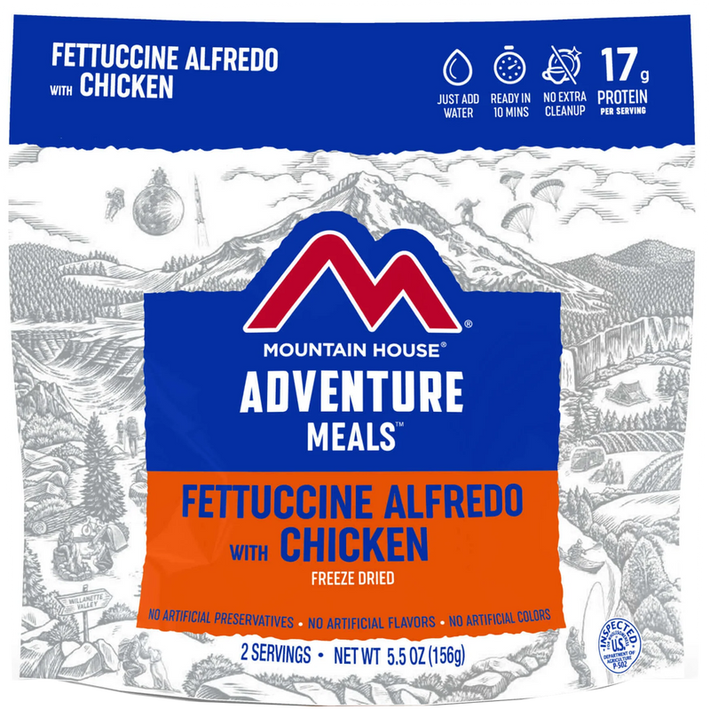 Fettuccine Alfredo with Chicken (2 Servings), Featured Image