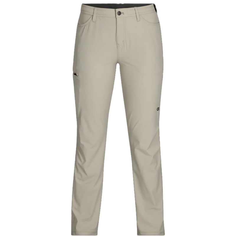 Women's Ferrosi Pants, Outdoor Research Women's Ferrosi Pants in Dark Sand front flat