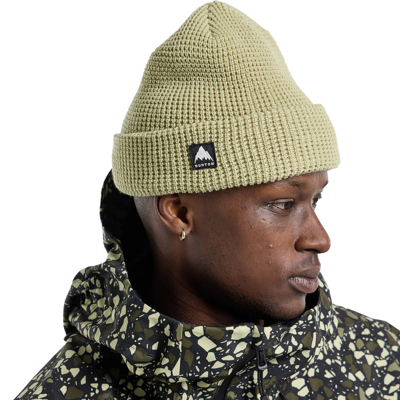 Recycled Waffle Beanie, Burton Recycled Waffle Beanie on Model