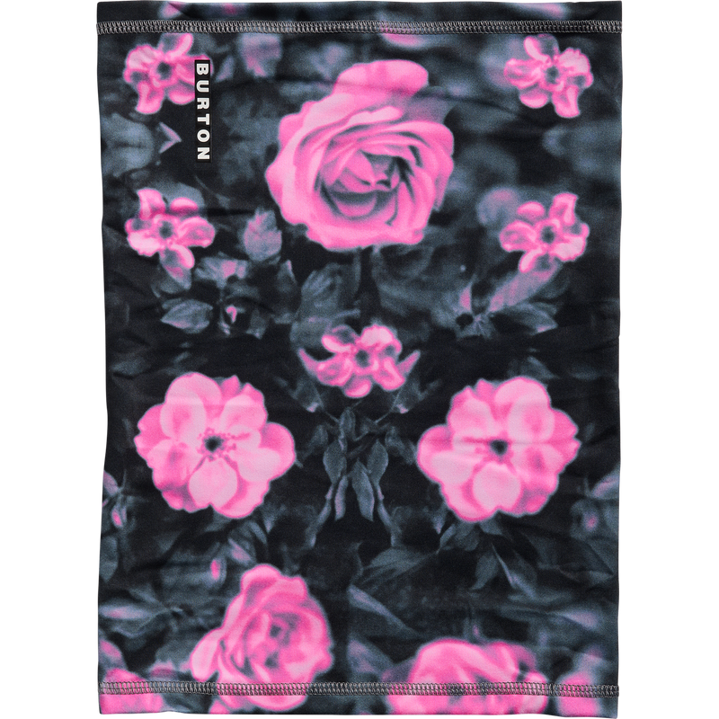 Burton Women's Midweight Neck Warmer in EU2-Shockwave Floral