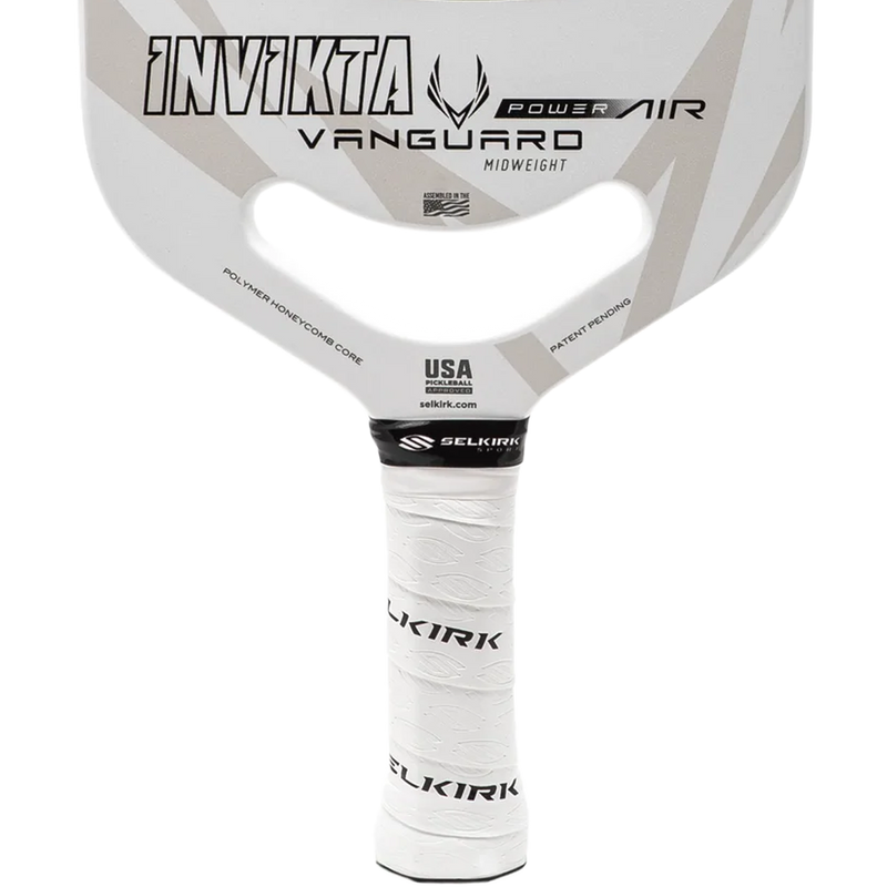 Selkirk Vanguard Power Air Invikta Paddle Demo, Selkirk Sport Vanguard Power Air Invikta grip