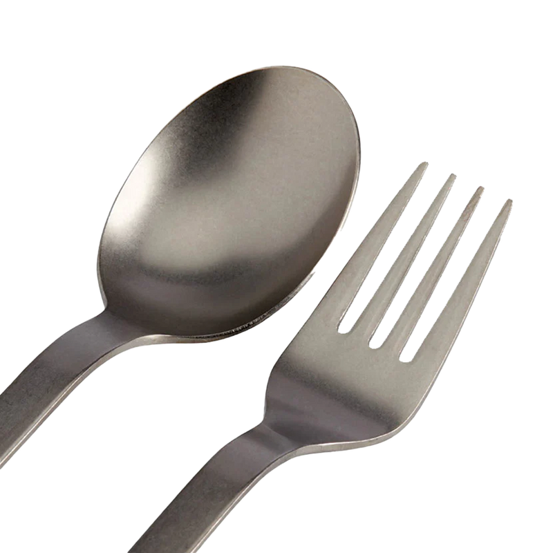 Titanium Fork & Spoon Set, Snow Peak Titanium Fork & Spoon Set fork and spoon