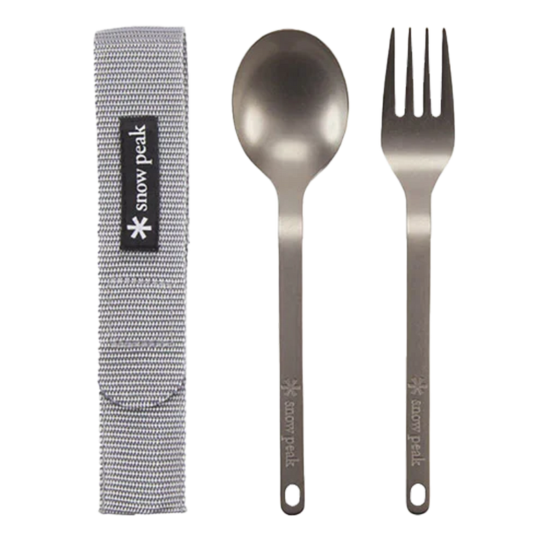 Titanium Fork & Spoon Set, Featured Image